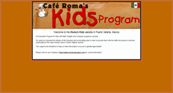 Desktop Screenshot of kids.romamexico.com